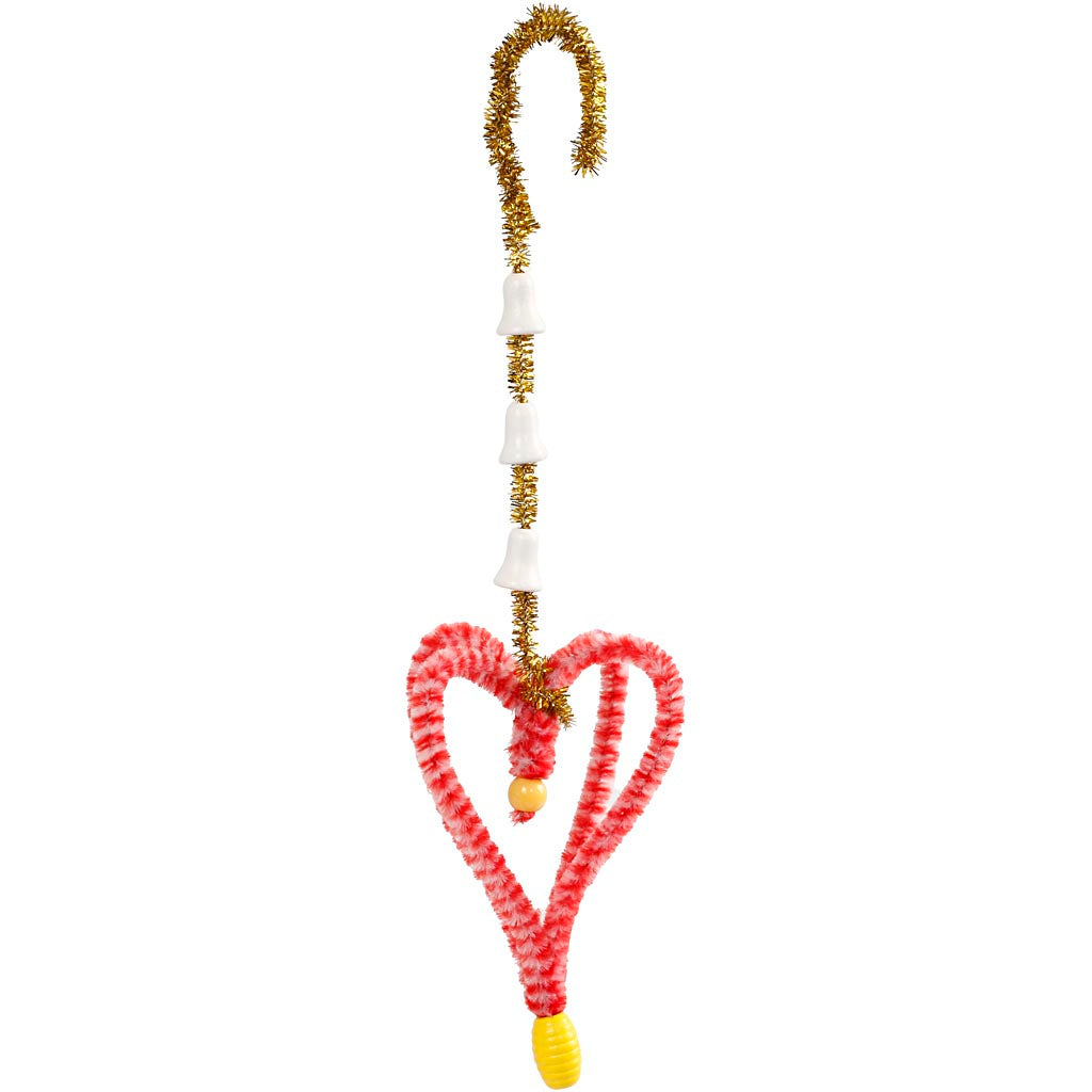 Fun with pegs and pipe cleaners, assorted colours, 1 set [HOB-97434]