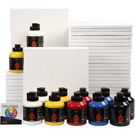 Art School, semi-glossy, primary colours, 1 set [HOB-97770]