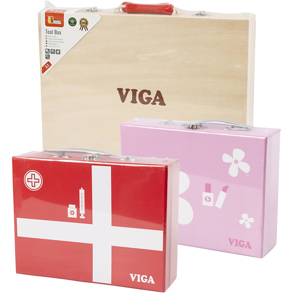 VIGA Wooden Playset, 33 parts/ 1 set [HOB-980870]