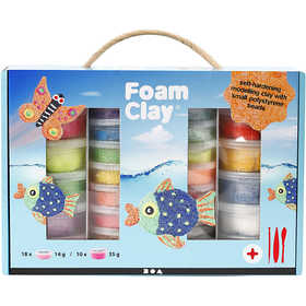 Foam Clay® Gift Box, assorted colours, 1 set [HOB-98112]