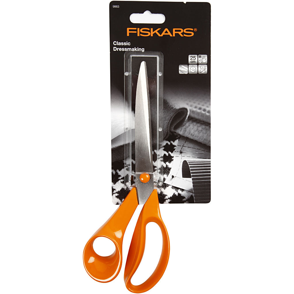 Fiskars Classic Dressmaking Scissor, L: 25 cm, right, 1 pc [HOB-9863]