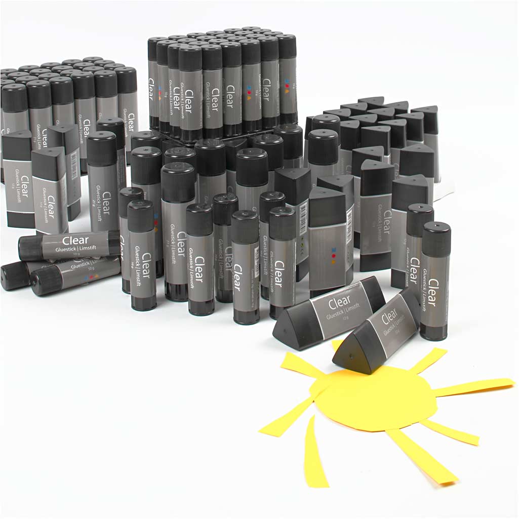 Clear Glue Stick, 96 pc/ 1 pack [HOB-99088]