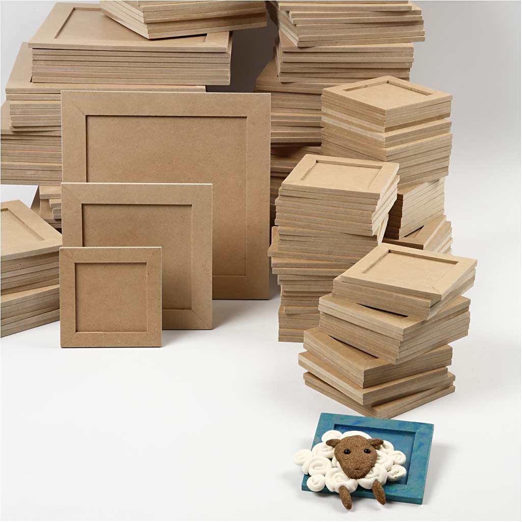 Collage Frame, size 10x10 + 15x15 + 22x22 cm, 200 pc/ 1 pack [HOB-99441]