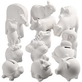 Money Boxes, white, 106 pc/ 1 pack [HOB-99493]