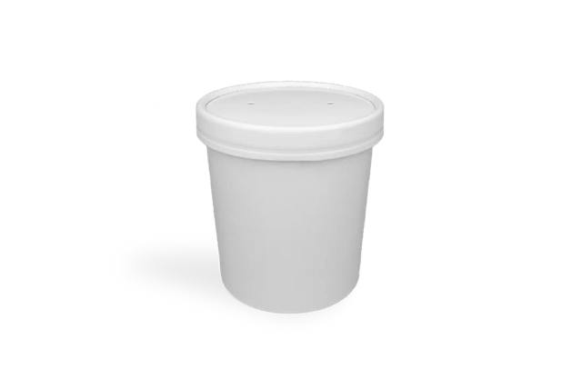 Soup cup Carton 360ml Ø9 cm 12oz White (500 pcs) [TK-9987071]