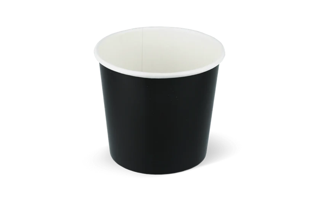 Ice cream cup Carton 360ml Ø9 cm 12oz Black FSC®Mix (1.000 pcs) [TK-9987090]