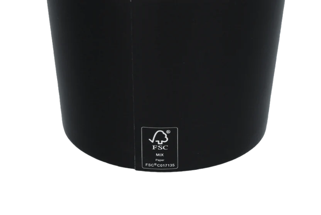 Ice cream cup Carton 360ml Ø9 cm 12oz Black FSC®Mix (1.000 pcs) [TK-9987090]