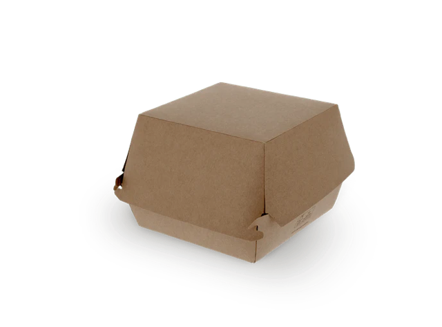 Hamburger Box kraft 12x10x12 cm FSC®Mix (600 pcs) [TK-9987219]