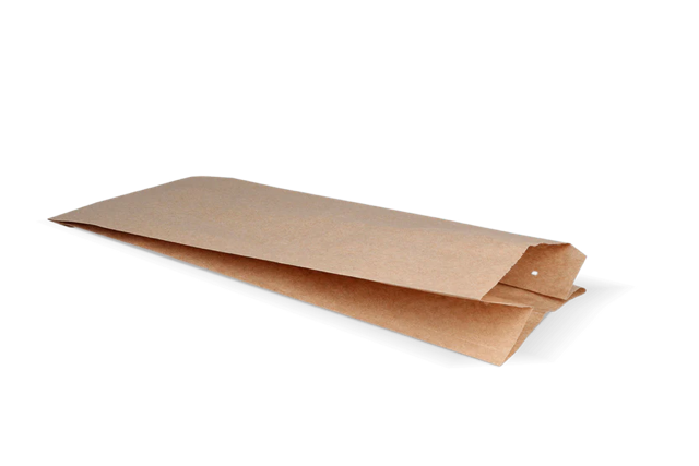 Snack Bags perforated Paper (3 pond) 16x10x36 cm kraft 50gr (900 pcs) [TK-9987490]