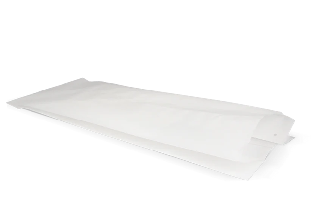 Snack Bags perforated Paper (3 pond) 16x10x36 cm White 45gr (1.000 pcs) [TK-9987491]