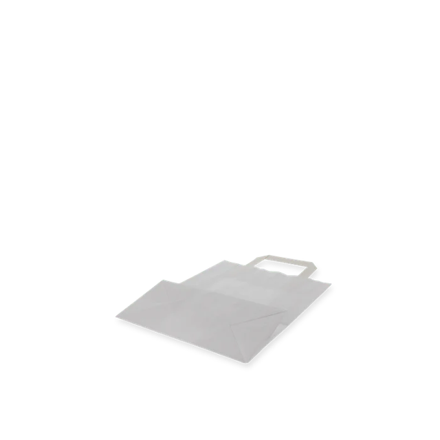 Carrier Bags Paper 22x10x28cm White (250 pcs) [TK-9987500]