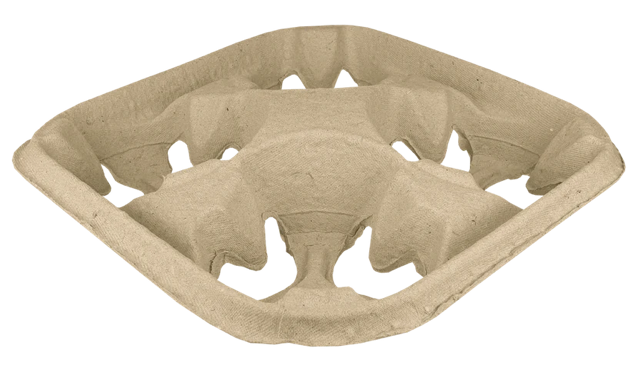 Carrier tray for 4 cups Recycled Carton (220 pcs) [TK-9987575]