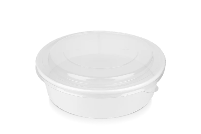 Salad Poke Bowl 900ml 30oz Ø18,4x5cm White (300 pcs) [TK-9987586]