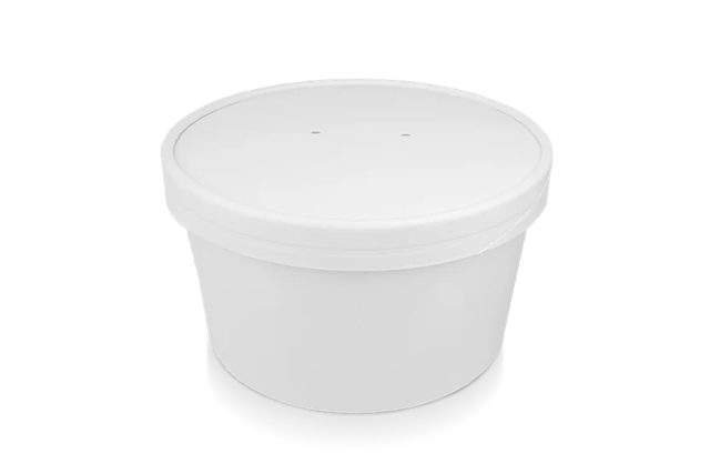 Salad Poke Bowl 1000ml 32oz Ø14,8x7,8 cm White (300 pcs) [TK-9987588]