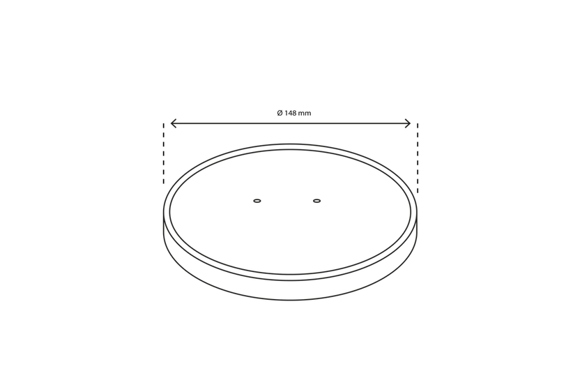 Lid salad Poke Bowl 500-750-1000ml Ø14,8cm kraft (300 pcs) [TK-9987594]