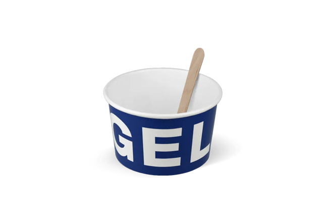 Ice cream cup Carton 240ml Ø9,2 cm 8oz GELATO (1.000 pcs) [TK-9987601]