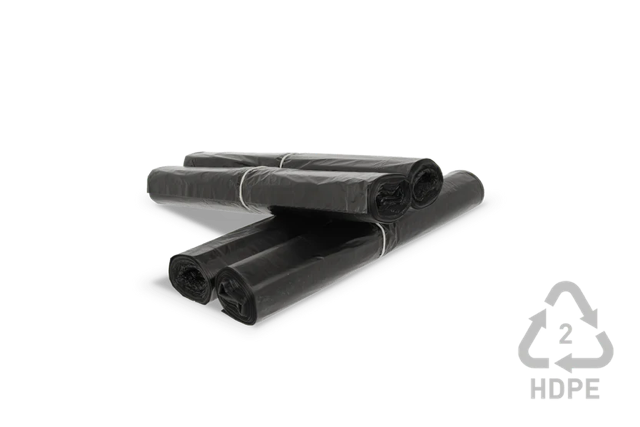 Garbage bags 60 liter 60x80cm (23 micron) 25 Rolls with 20 bags (500 bags) [TK-9987663]