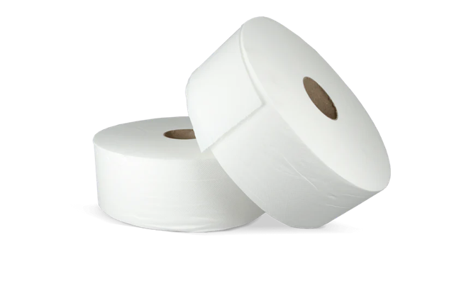 Toilet paper Jumbo 2 ply White 380m T3 (6 pcs) [TK-9987672]