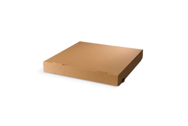 Pizza boxes 24x4x24cm kraft Brown (100 pcs) [TK-9987693]