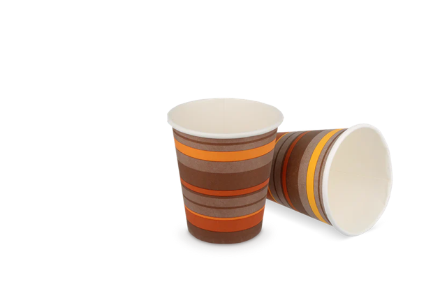 Coffee Cup Carton 120cc 4oz Ø6,3cm striped (1.000 pcs) [TK-9987933]