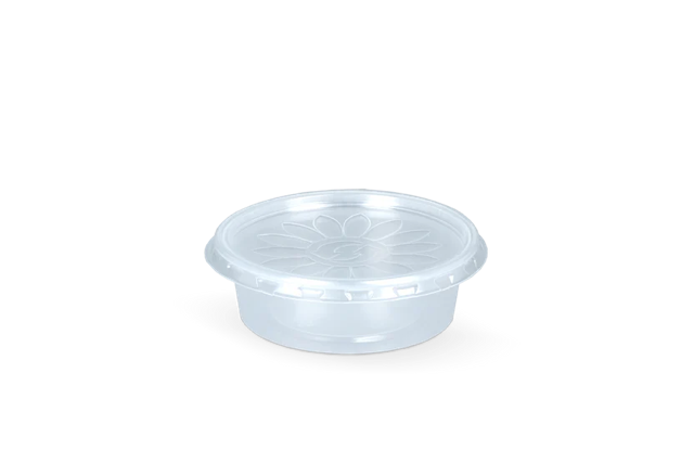 Lid round container Ø7 cm transparent (1.000 pcs) [TK-9987976]