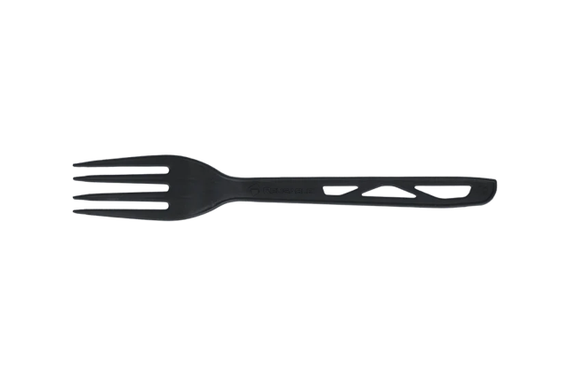 Reusable Black Fork 17 cm CPLA (1.000 pcs) [TK-9988004]