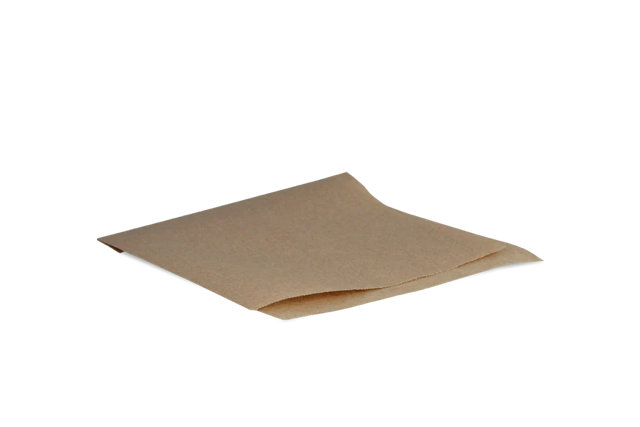 Hamburger bag 16x16cm kraft greaseproof paper (2.000 pcs) [TK-9988044]