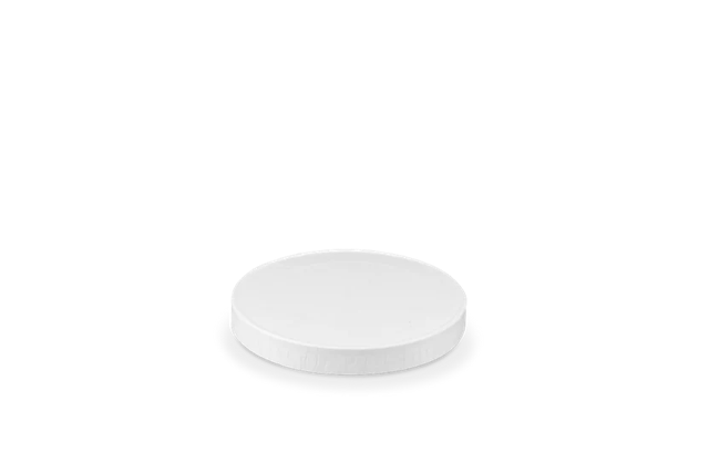 Lid Carton sauce Cup Ø6,2cm White (500 pcs)