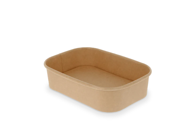 Cardboard container 12,1x4,1x17,3 cm 500ml Kraft (300 pcs)