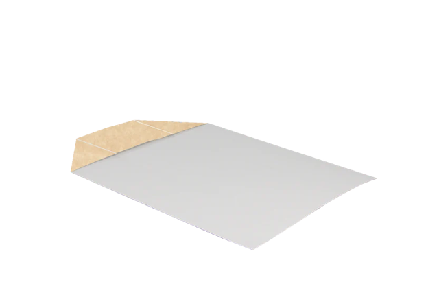 Hotdog tray 7x5x23 cm kraft/White (1.000 pcs) [TK-9988286]