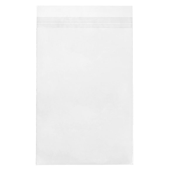 Plastic Bags 29.1x43.8cm Transparent Peel and Seal (100 pieces) [B1117PC]