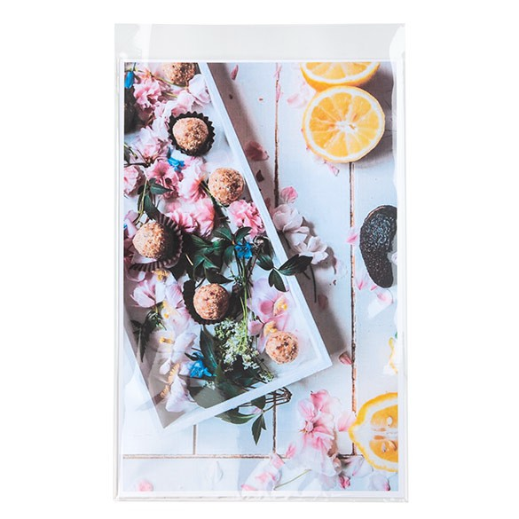 Plastic Bags 29.1x43.8cm Transparent Peel and Seal (100 pieces) [B1117PC]