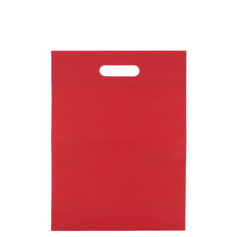 Non-woven Carrier Bags Red 30x40cm (400 pcs) [FP-DNW027]