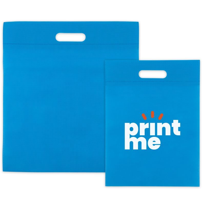 Non-woven Carrier Bags Blue 30x40cm (400 pcs) [FP-DNW029]