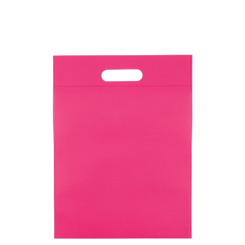 Non-woven Carrier Bags Pink 30x40cm (400 pcs) [FP-DNW031]
