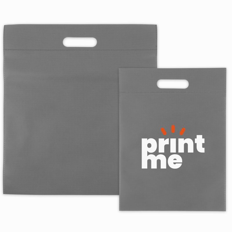 Non-woven Carrier Bags Light grey 30x40cm (400 pcs) [FP-DNW033]