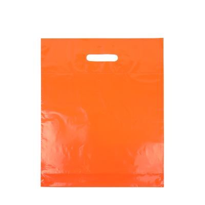 Plastic Carrier Bags 35x44+2x4cm Orange (400 pcs) [FP-DQU200]