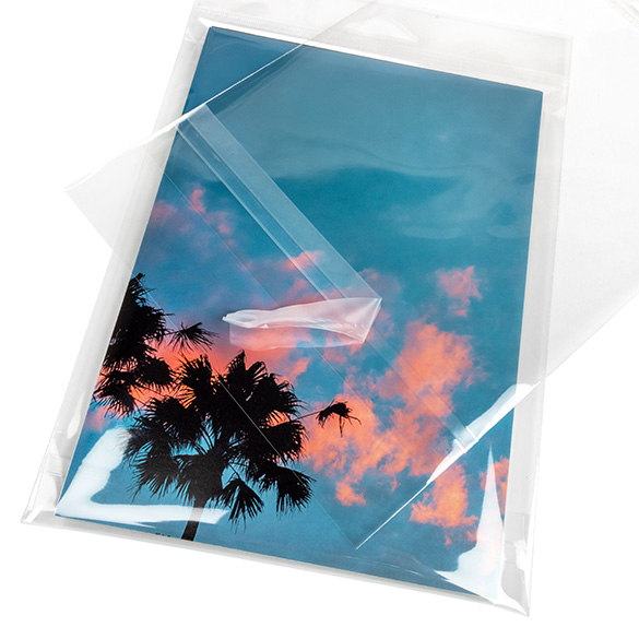 Headerbags 14.8x19.1cm with Protective Closure (100 pieces) [HB7B2PC]