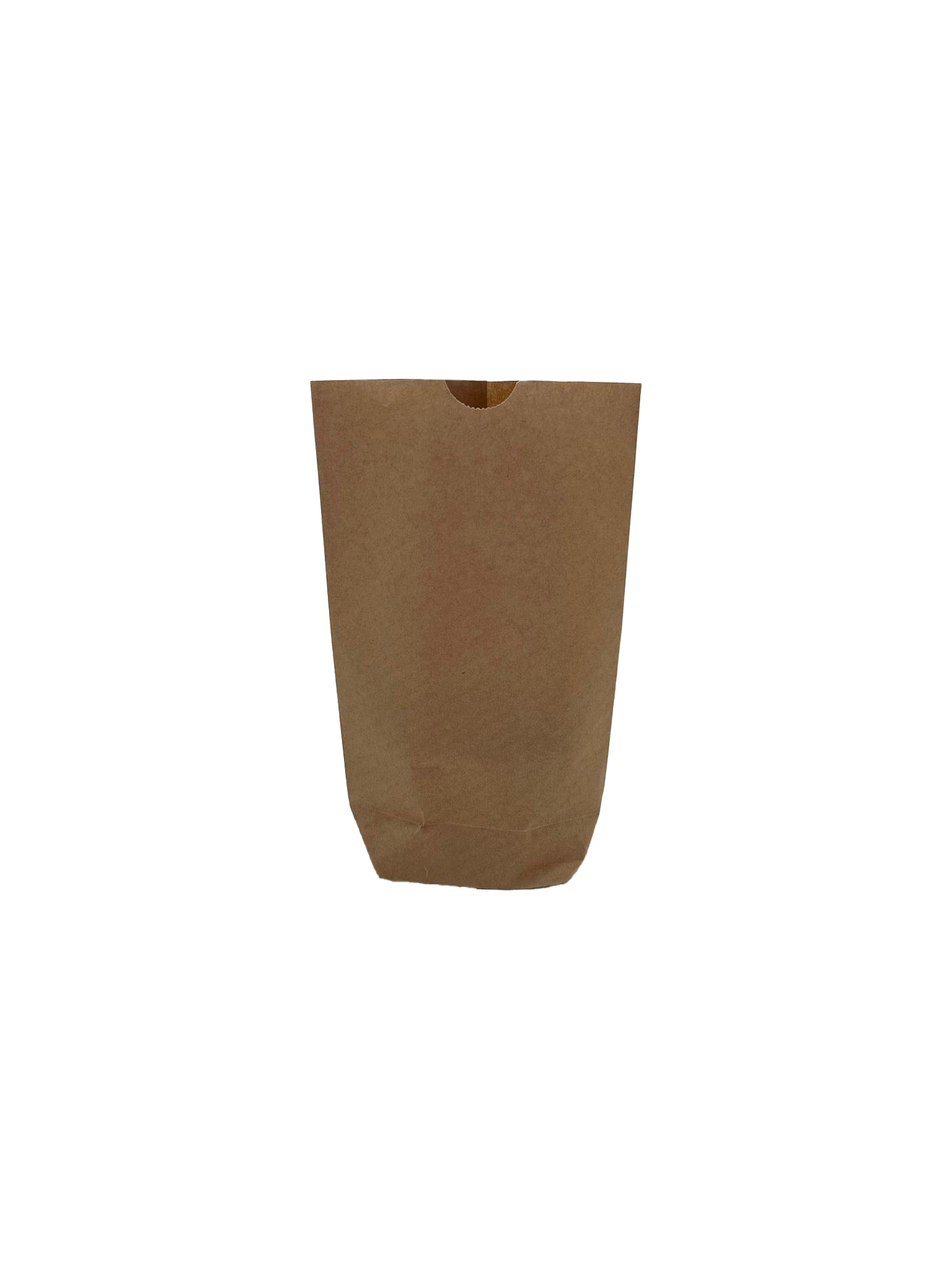 Cross Bottom Bags Kraft (content 0.5 kg) 14x22cm - 1 ply 70 grs [100 pieces) [PAK1412]
