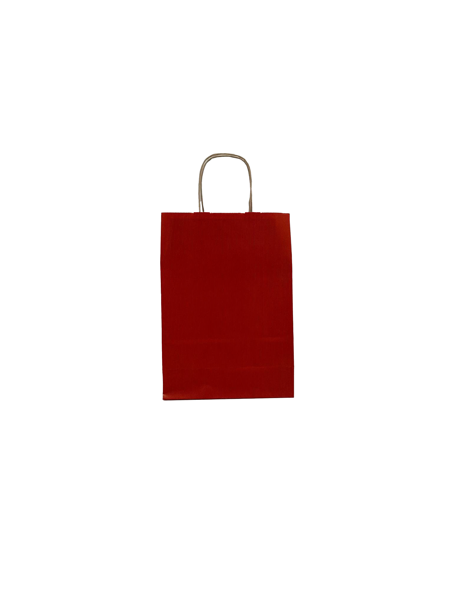 Paper Carrier Bags dark Red 22+10x31cm Kraft 90 grams (50 pieces) [PAM2231DKR]