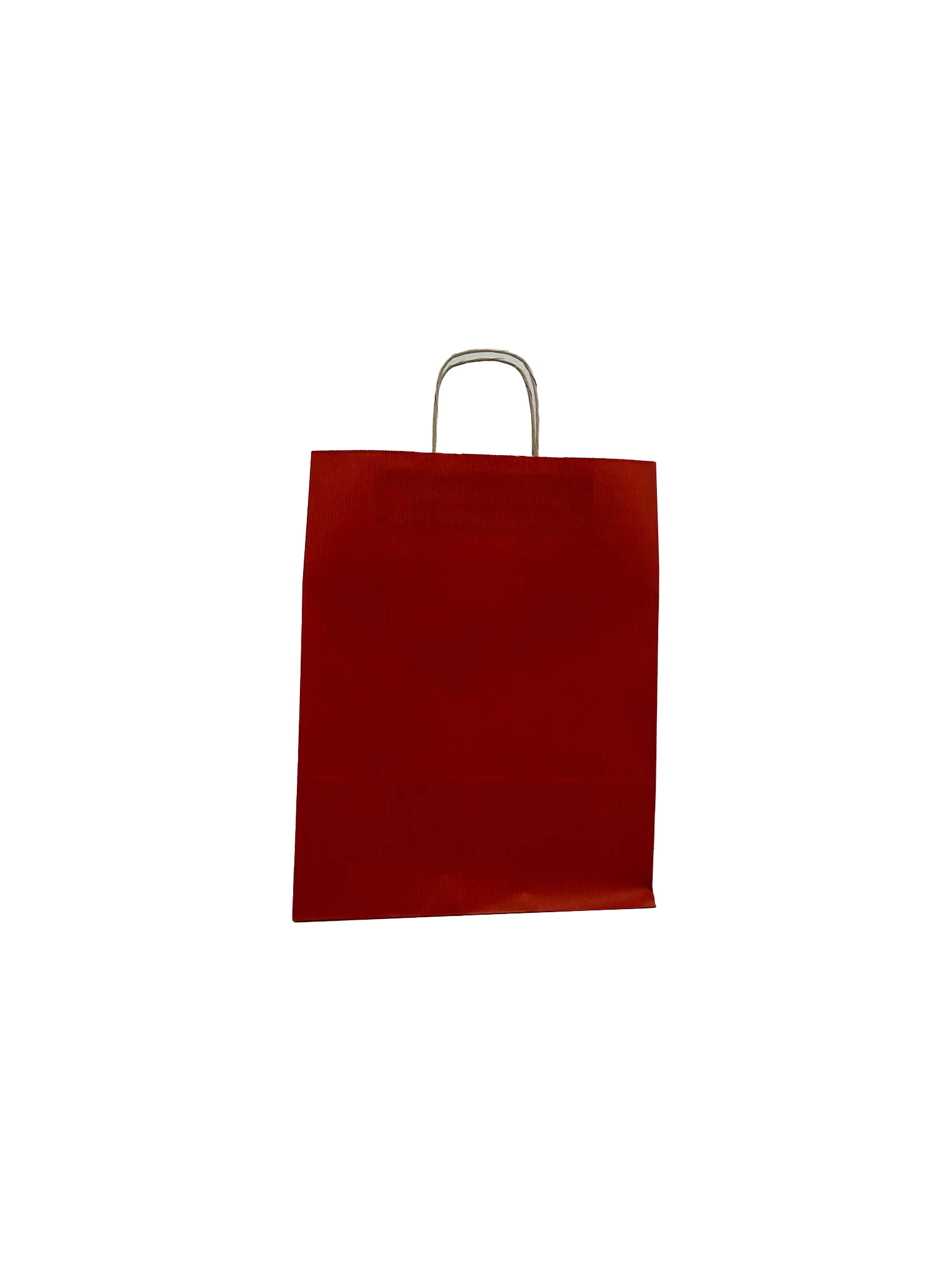 Paper Carrier Bags dark Red 32+12x41cm Kraft 100 grams (50 pieces) [PAM3241DKR]