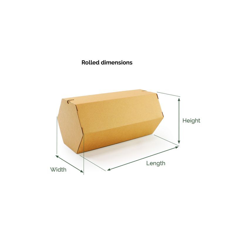 Rollor Premium 66x28x24,5cm Brown (25 pcs) [FP-ROL007]