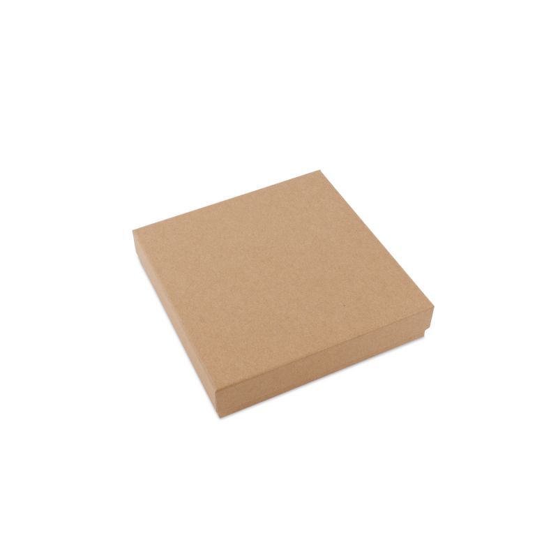 Kraft Gift Boxes with Lids 20,7x20,7x4,3cm Brown (20 pcs) [FP-VPL007]