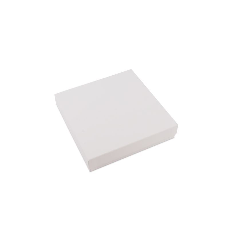 Kraft Gift Boxes with Lids 20,7x20,7x4,3cm White (20 pcs) [FP-VPL010]