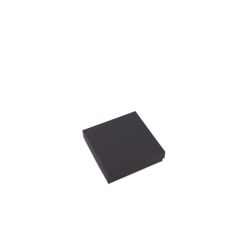 Kraft Gift Boxes with Lids 12x12x3cm Black (40 pcs) [FP-VPL011]