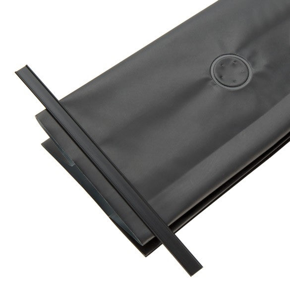 Tin Ties Sticky 14cm Black (100 pieces) [TT5BKD]