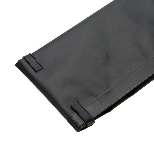 Tin Ties Sticky 14cm Black (100 pieces) [TT5BKD]