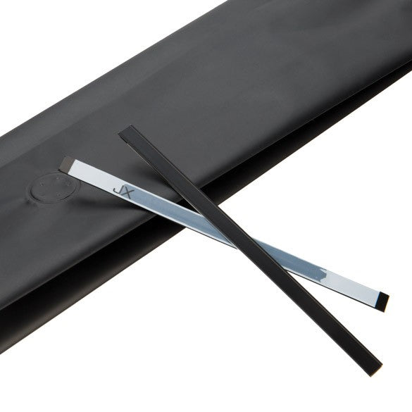 Tin Ties Sticky 14cm Black (100 pieces) [TT5BKD]