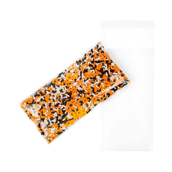 Plastic Bags 7.5x14.6cm Transparent Peel and Seal (100 pieces) [B25]