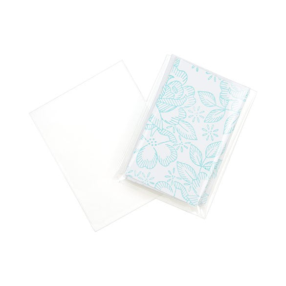 Plastic Bags 7.5x9.5cm Transparent (100 pieces) [B2NFXL]